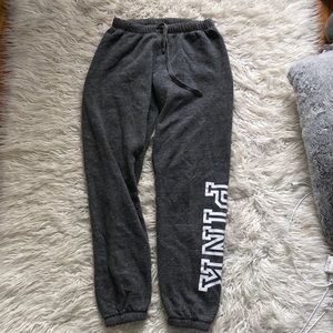 Grey (pink brand) sweatpants